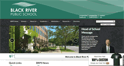 Desktop Screenshot of blackriverpublicschool.org